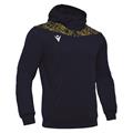 Ishtar Hoody 1/4 Zip Top NAVY/GUL M Treningsgenser med hette - Unisex