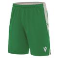 Tempel Match Day Short GRN/WHT M Teknisk kampshorts - Unisex