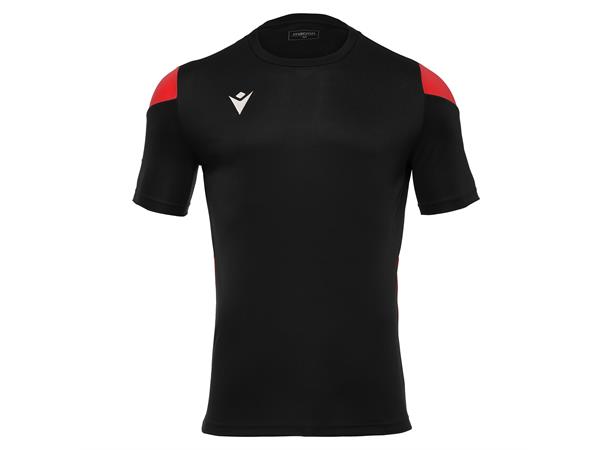 Polis Shirt BLK/RED M Teknisk spillerdrakt - Unisex 