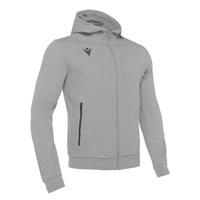 Cello Full Zip Hooded Sweatshirt GRY M Hettejakke i børstet fleece - Unisex