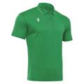 Draco Hero Polo GRN/WHT S Poloskjorte i elastisk stoff