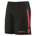 Elbe Short BLK/RED 3XS Teknisk trenings-og kampshorts - Unisex