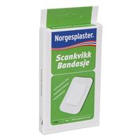 Scankvikk Bandasjeplaster Hvit Steril Høyabsorberende sterilt kompress