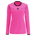 Stephanie Refeere LS shirt PINK S Dommerdrakt til dame