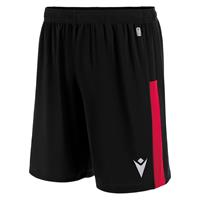 Skara Short BLK/RED 4XS Teknisk shorts i ECO-tekstil - Unisex