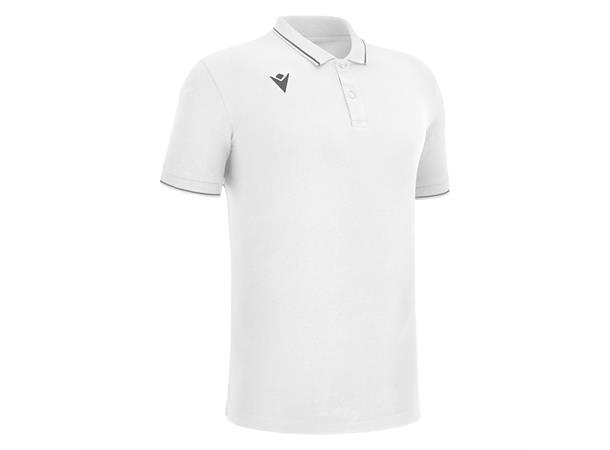 Comedy Eco Polo WHT 3XS Poloskjorte i Ecotekstil- Unisex 