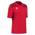 BERYL shirt W RED 4XL Teknisk kamp og treningsdrakt - Dame