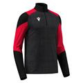 Izel Training 1/4 Zip Top BLK/RED 3XL Teknisk treningsgenser - Unisex