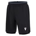 Matias II Icon shorts BLK 3XL Teknisk kamp og treningsshorts - Unisex