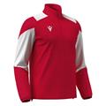 Cuzco Training 1/4 Zip Top RED/WHT XL Teknisk treningsgenser - Unisex