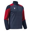 Cuzco Training 1/4 Zip Top NAV/RED 5XL Teknisk treningsgenser - Unisex