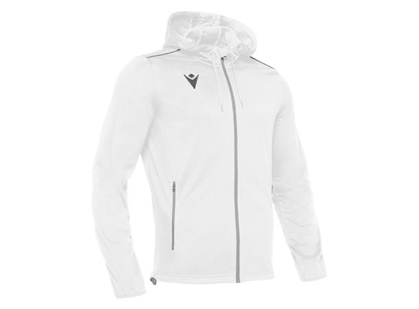 Freyr Hoody Full Zip Top WHT 4XS Overtrekksjakke - Unisex 