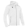 Freyr Hoody Full Zip Top WHT M Overtrekksjakke