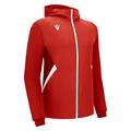 Tiamat Full Zip Hoody RED/WHT L Teknisk hettejakke - Unisex