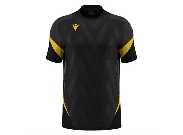 Totem Shirt BLK/YEL 3XS Lett og pustende spillertrøye 