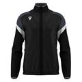 ODIN full zip top BLK/WHT XL Jakke med kontrastdetaljer