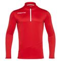 Talent Training 1/4 Zip Top RED/WHT XS Teknisk treningsgenser  - Unisex